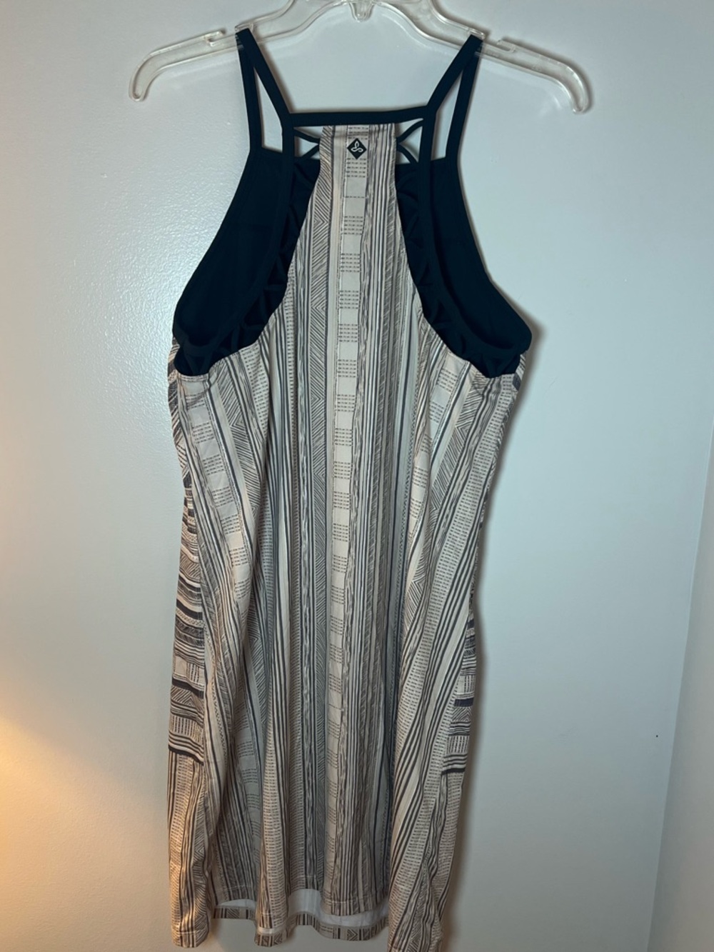 Prana Ardor Pebble Samba Halter Racerback Athletic Dress Hiking Outdoor Sz L - Picture 3 of 6